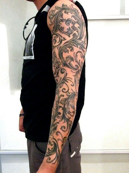 27 Filigree Tattoo Ideas: Baroque Scrollwork That Moves With the Body