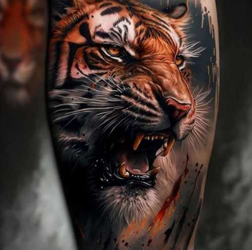 23 Girl’s Tiger Tattoo Ideas