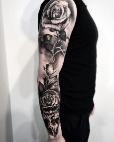 Eternal Elegance: 29 Rose Tattoo Ideas for Men