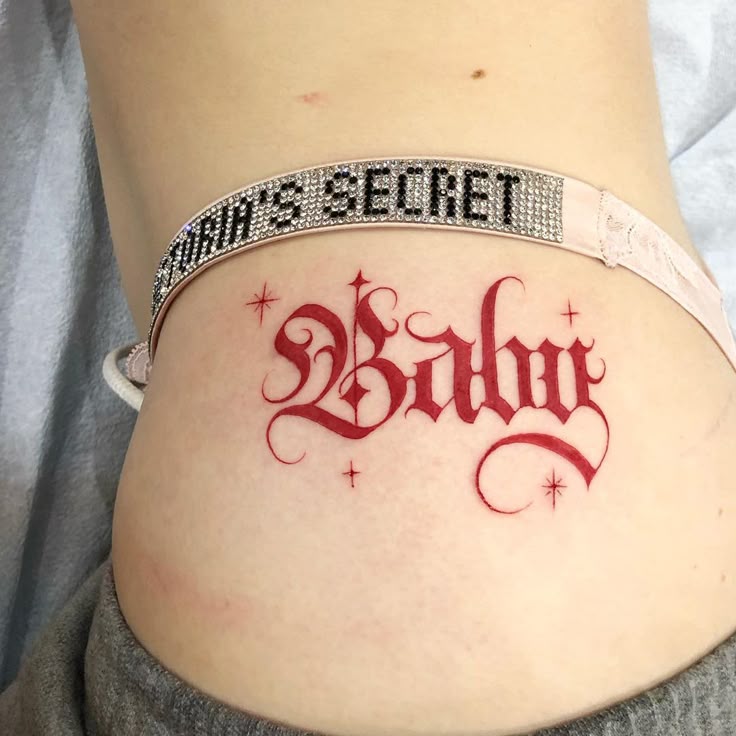 26 Lettering Tattoo Ideas for Men: Bold Fonts, Chicano, Japanese, Vertical, Fine Line & More