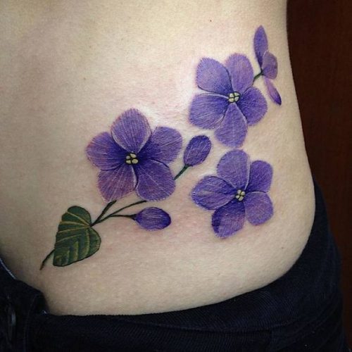 33 Bold Color Tattoo Ideas