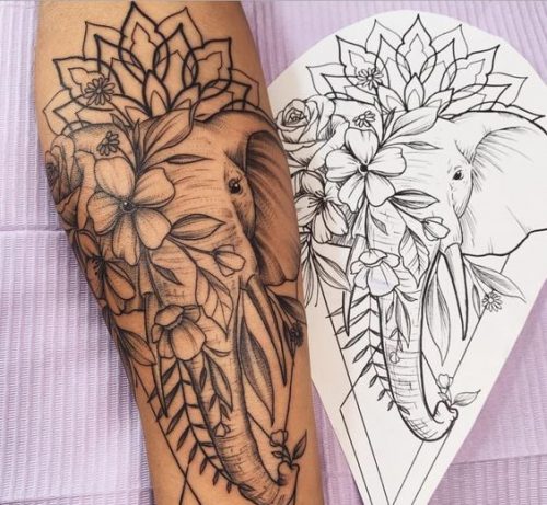 21 Elephant Tattoos on Forearm Ideas