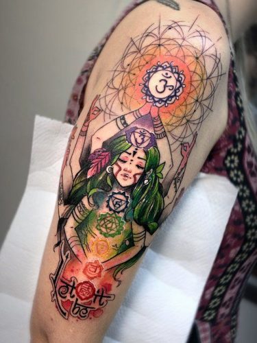 Explore 17 Chakra Tattoo Designs: Symbolic Art for Spiritual Enlightenment and Balance
