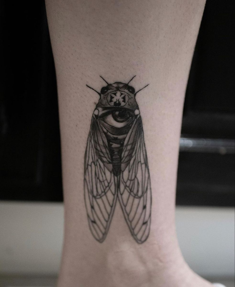 29 Cicada Tattoo Ideas: From Simple Linework to Lush Color