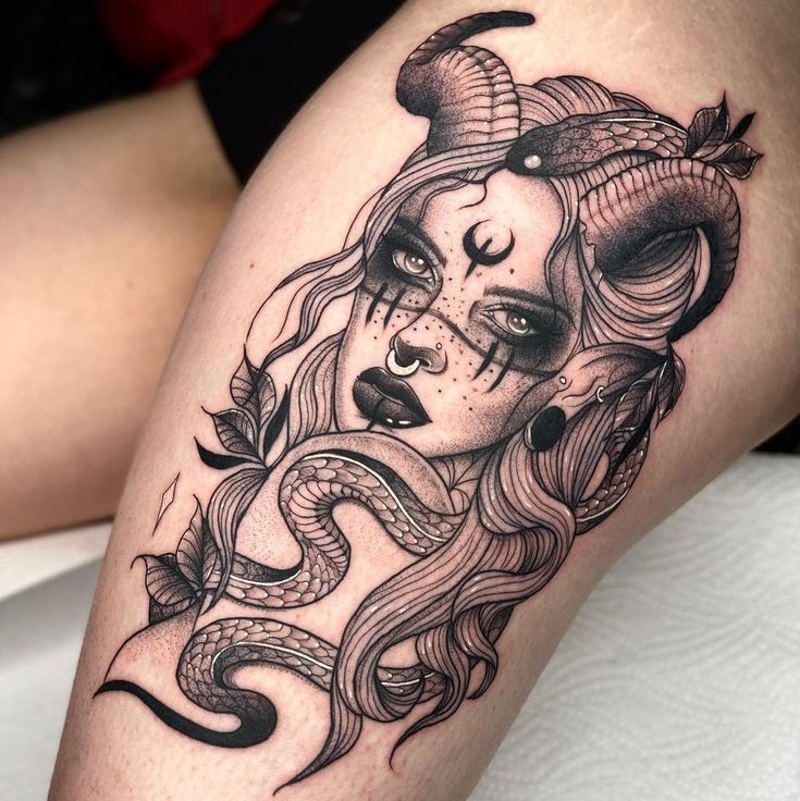 Explore 26 Lilith Tattoo Ideas for : Dark Aesthetic, Black Moon Symbols, Realistic & Blackwork Designs