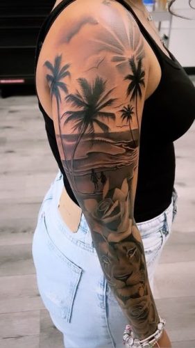 17 Island-Inspired Tattoo Ideas for : Embrace Tropical Artistry &#038; Serenity