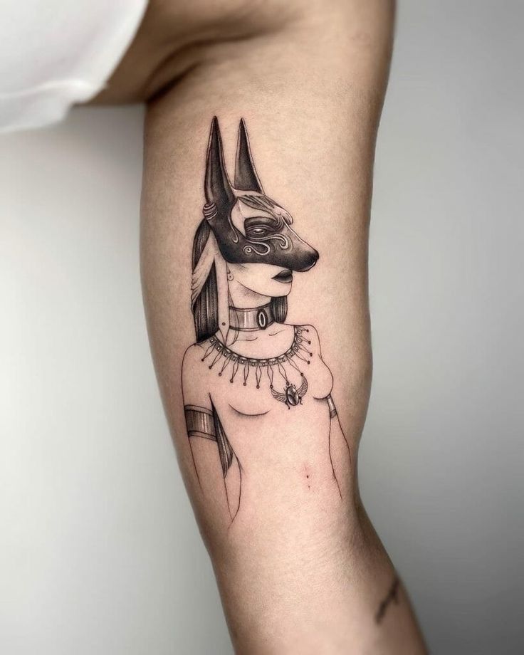 Explore the Most Striking Anubis Tattoo Ideas for : Myth Meets Modern Ink