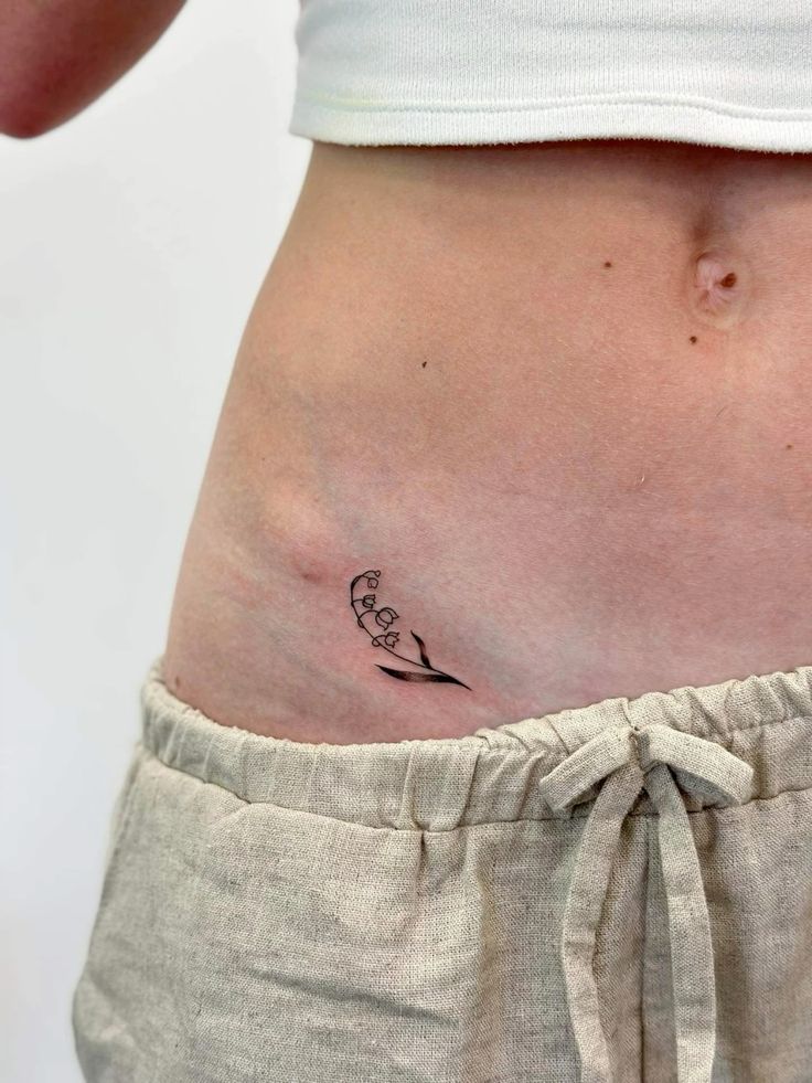 26 Stunning Lily of the Valley Tattoo Ideas