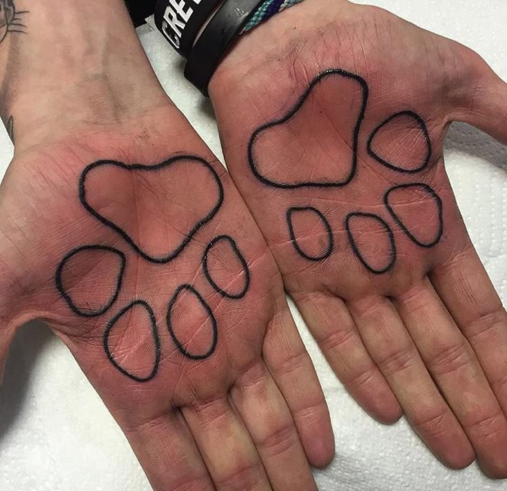 28 Paw Print Tattoo Ideas for Dog & Cat Lovers Memorial, Floral, Watercolor, Fine Line