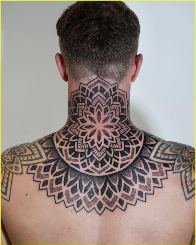 Neck tattoos for men 19 ideas