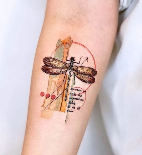 Discover 24 Ideas Unique Dragonfly Tattoo Designs for