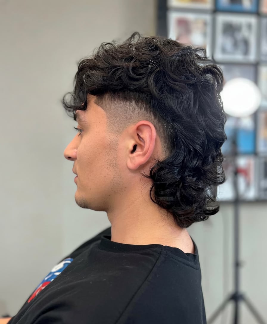Modern Mullet Fade Haircut 27 Ideas for Men with Curly, Short, Straight Haircuts for Boys