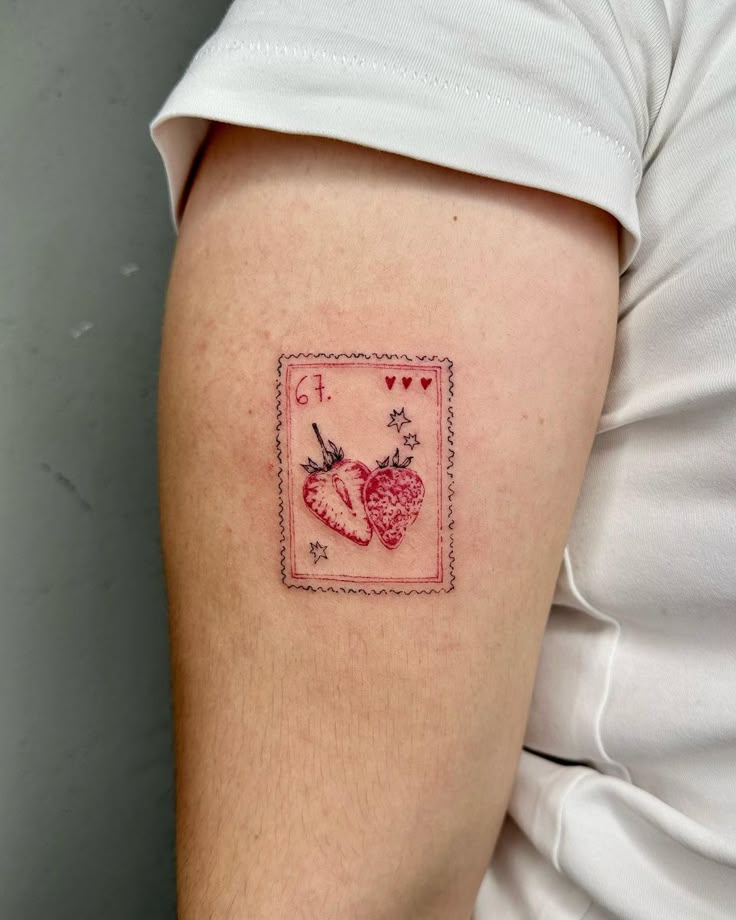 30 Unique Stamp Tattoo Ideas with Travel, Floral, Vintage, Fine Line, and Matching Postage Designs