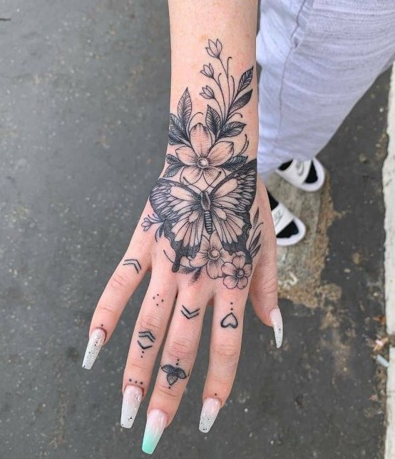 29 Butterfly Hand Tattoo Ideas Full of Meaning and Style