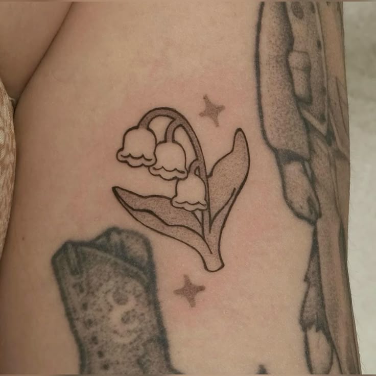 26 Stunning Lily of the Valley Tattoo Ideas
