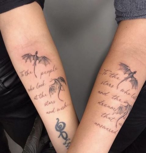 Explore Top 19 ACOTAR Tattoo Ideas for : Embrace Feyre’s Journey & Night Court Magic – Get Inspired Now!