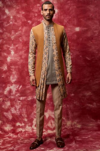 Discover the Top 18 Kurta Jacket Ensembles for Men in : Fusion of Tradition and Modern Style
