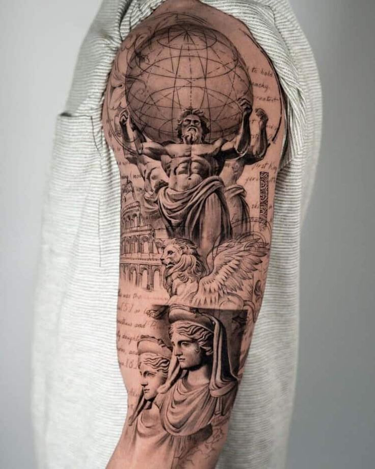 30 Ideas Mythology Tattoos : Timeless Designs for Modern Ink Enthusiasts