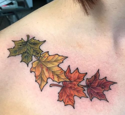 20 Fall Tattoo Designs