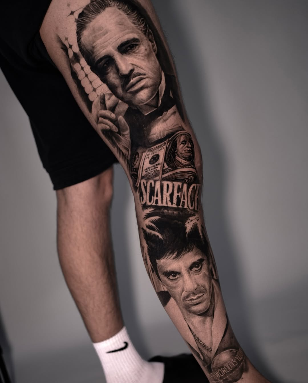 28 Scarface Tattoo Ideas: Turning Tony Montana Into Wearable Cinema
