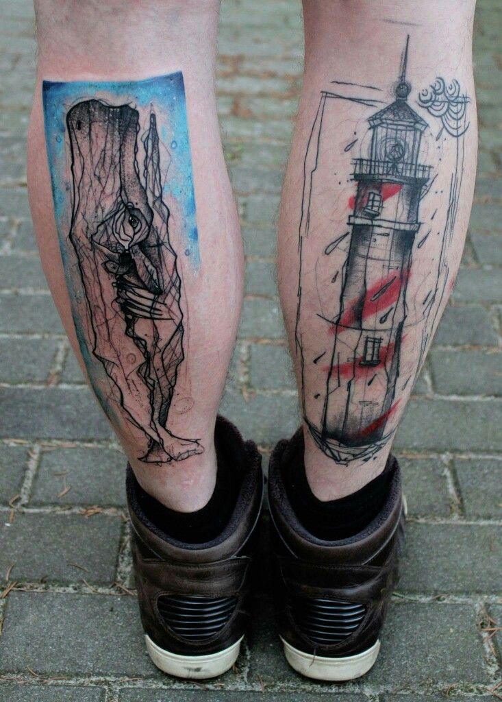 Check Out 29 Cool Lighthouse Tattoo Ideas for