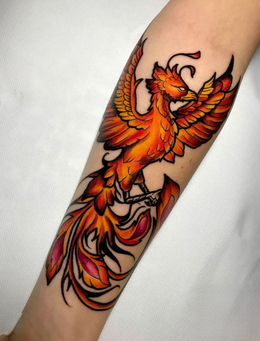 26 Fenix Tattoo Ideas for Men and Women: Feminine and Masculine Designs
