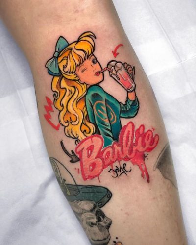 20 Barbie Tattoo Ideas Design