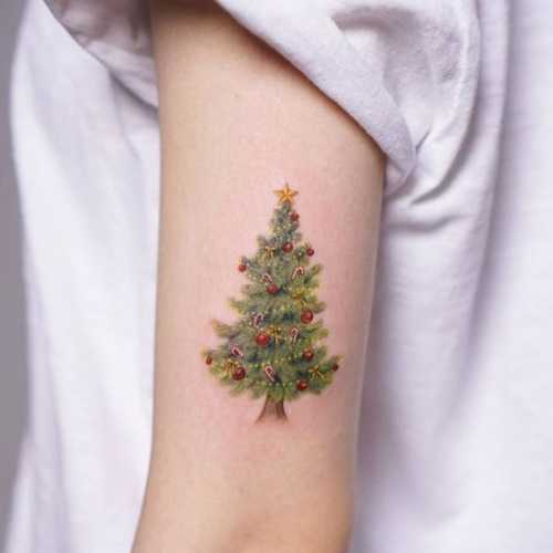 25 Christmas Tattoo Ideas: Festive Ink to Spread Holiday Cheer