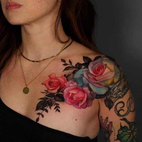18 Ideas Cover Up with Color Tattoo Art