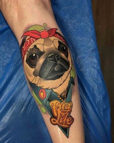 29 Dog Tattoo Sleeve Ideas