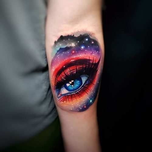Discover the Best Galaxy Tattoo Designs for : Inspirational Ideas for Cosmic Body Art