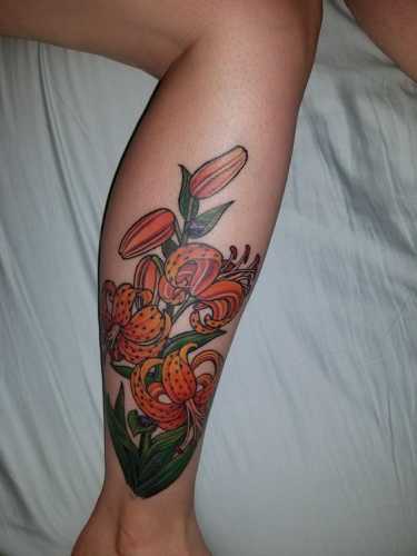 17 Tiger Lily Tattoo Ideas