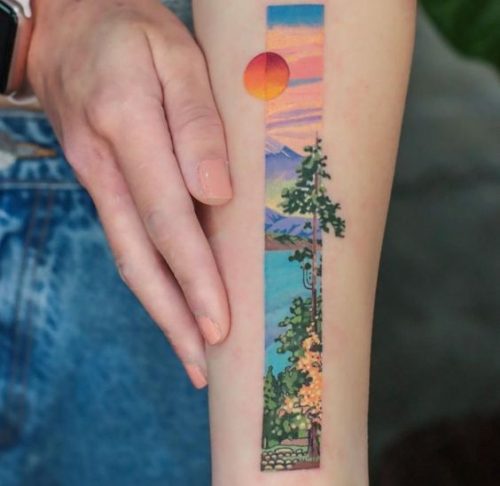17 Island-Inspired Tattoo Ideas for : Embrace Tropical Artistry &#038; Serenity