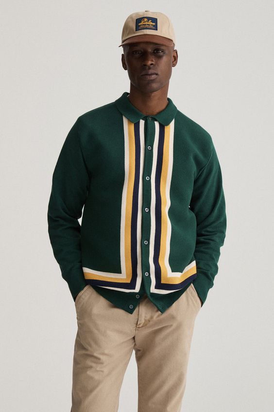 18 Stylish Green Fall Outfits for Men in Cozy Sweaters, Cool Jackets, and Trendy Looks