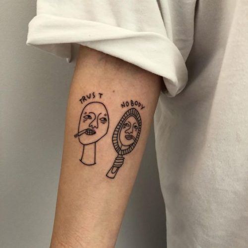 15 Bold Ignorant Style Tattoo