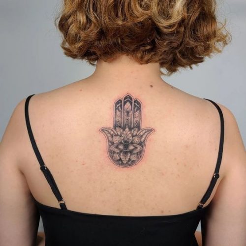 Discover 20 Unique Hamsa Hand Tattoo Designs for : Spiritual Symbols and Modern Art
