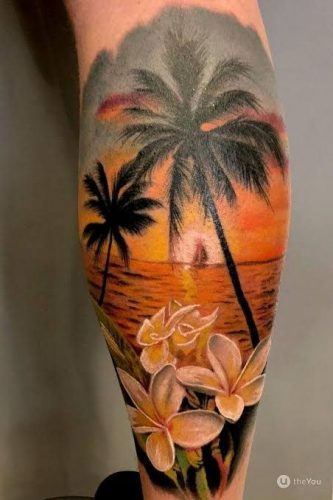 17 Island-Inspired Tattoo Ideas for : Embrace Tropical Artistry &#038; Serenity