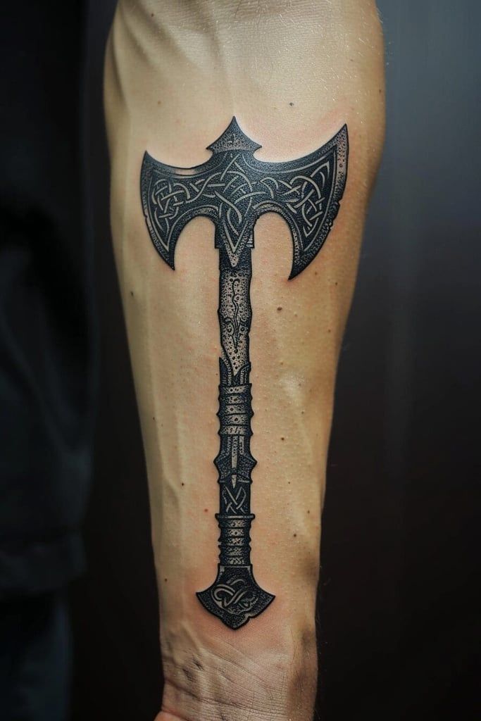 25 Viking Tattoo Ideas with Norse Mythology Symbols, Sleeve and Chest Designs