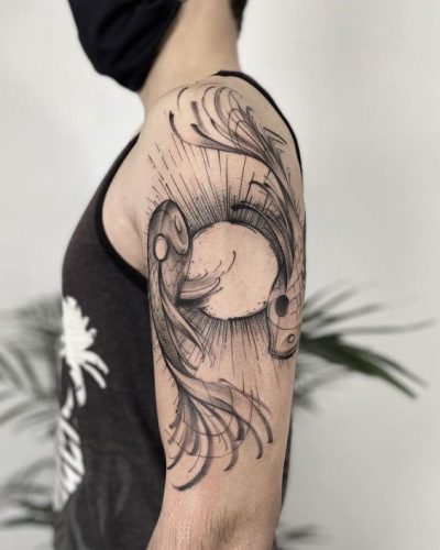 20 Ideas for Pisces Tattoos for Men in