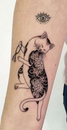 20 Creative Cat Tattoo Ideas for Feline Lovers