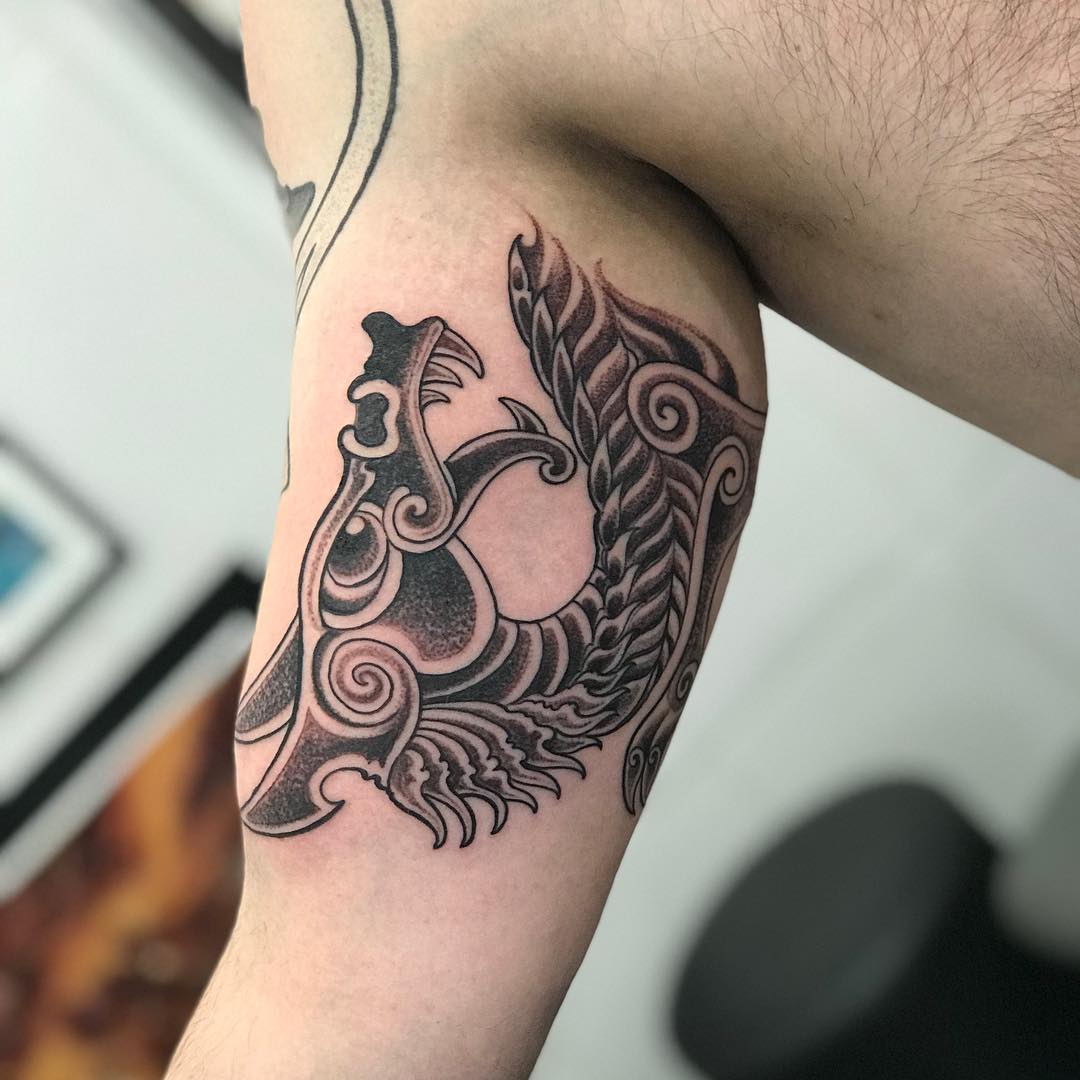 Explore 20 Inspiring Celtic Dragon Tattoo Ideas for : Stunning Designs for Men and Women