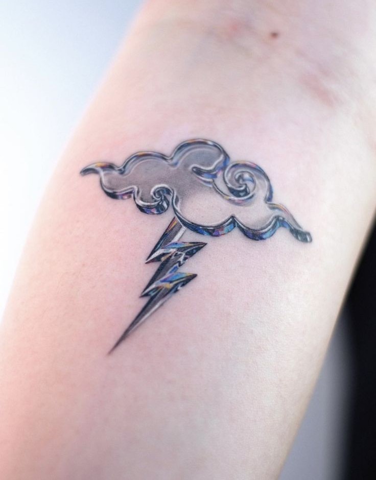 28 Lightning Tattoo Ideas for Men and Women: Arm, Shoulder, Chest, Hand, and Leg Designs
