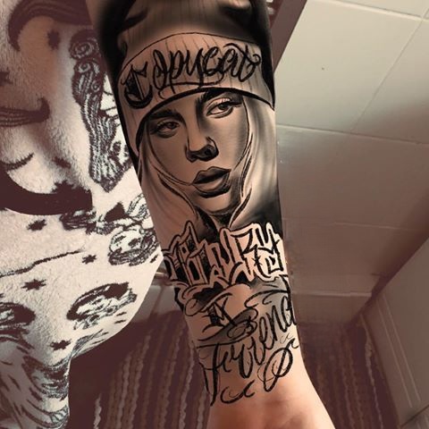 30 Billie Eilish Tattoo Ideas : Portraits, Song Lyrics & More Unique Fan-Inspired Ink