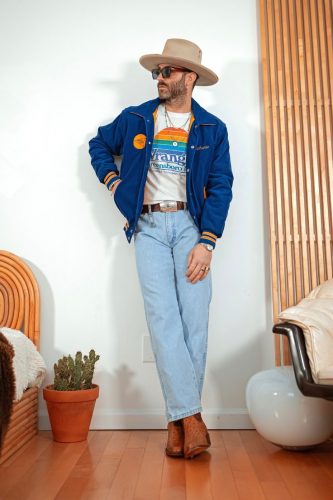 15 Men’s Jeans with Cowboy Boots Ideas for