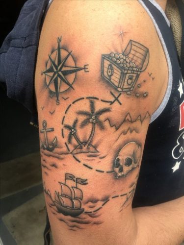 20 Pirate Tattoo Inspiration and Ideas