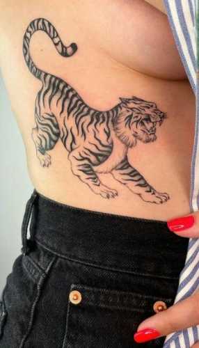 29 Women’s Tiger Tattoo Ideas