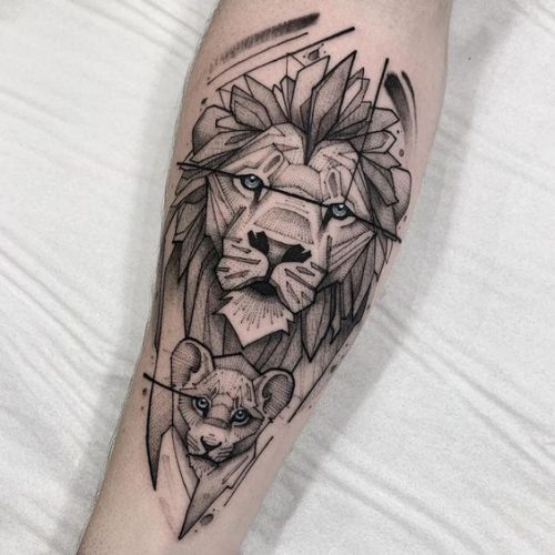 Small but Mighty: 17 Inspiring Small Lion Tattoo Ideas