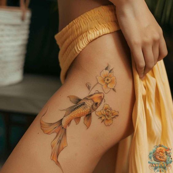 Explore 20 Traditional Japanese Koi Fish Tattoos: Stunning Sleeve Designs for Men in