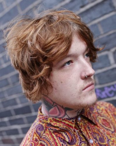 Top 18 Men s Wolf Cut Hairstyles of : Embrace Bold Curls and Mullet Revivals