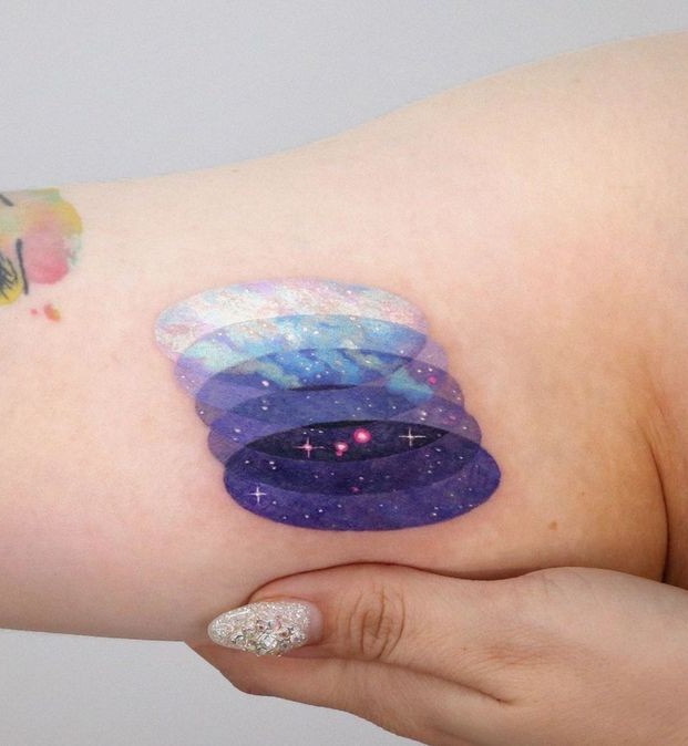 26 Cloud Tattoo Ideas with Sleeve Backgrounds, Stencil Designs, Realistic Heavens, Anime Inspiration
